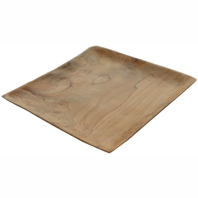 Servierbrett Max&Luuk Tess Teak 30 x 30 x 3 cm