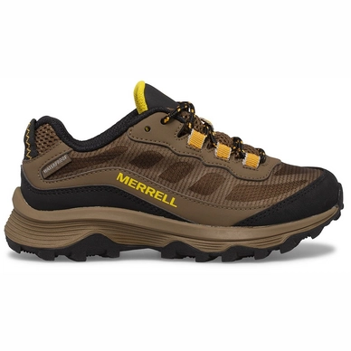 Wandelschoen Merrell Kids MOAB Speed Low Waterproof Walnut