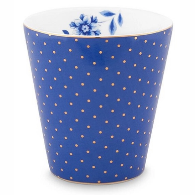 Tasses Pip Studio Royal Dots Blue 230 ml (Set 6)