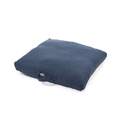 Zitkussen Libeco Napoli Vintage Navy (70 x 70 cm)
