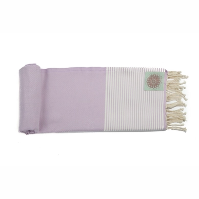 Fouta Call It Nid Abeille Fines Lilas Pink