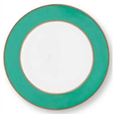 Assiette Plate Pip Studio Chique Gold-Green 17 cm (Lot de 6)