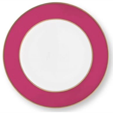 Assiette Plate Pip Studio Chique Gold-Pink 23 cm (Lot de 6)