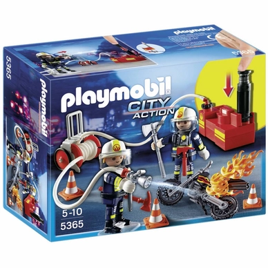 Playmobil Brandweermannen Met Brandslang 5365