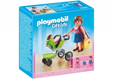 Playmobil Mama met Kinderwagen 5491
