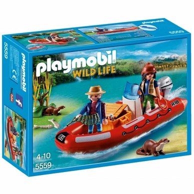 Playmobil Rubberboot Met Stropers 5559