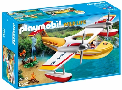 Playmobil Brandblusvliegtuig 5560