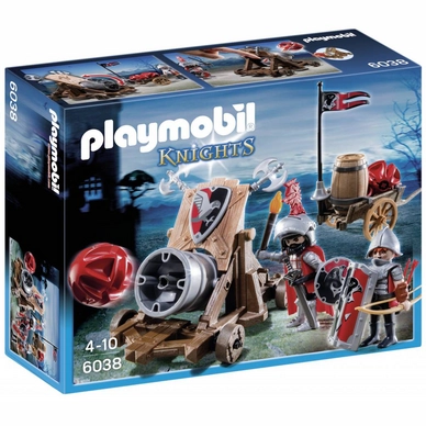 Playmobil Knights Groot kanon van de Valkenridders