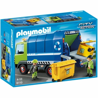 Extreem gek traagheid Playmobil City Action Vuilniswagen | Etrias.nl