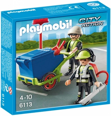 Playmobil Team stadsreinigers -6113