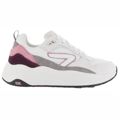 HUB Women Glide Z Off White Mineral Pink Off White Black