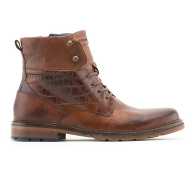 Boots Rehab Carl Croco Cognac