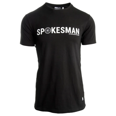 T-Shirt AGU Unisexe Tee Spokesman Black