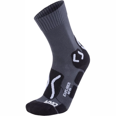 Walking Socks Uyn Men Trekking Outdoor Explorer Anthracite Pearl Grey