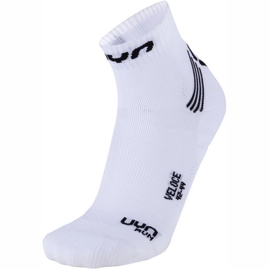 Socks Uyn Men Run Veloce White Black