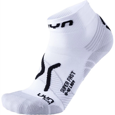 Sokken Uyn Women Run Super Fast White Black
