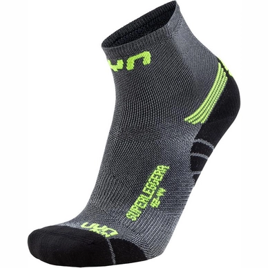 Socken Uyn Run Superleggera Silver Yellow Fluo Herren