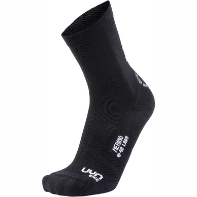 Fietssok Uyn Women Cycling Merino Black White