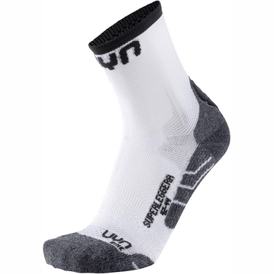 Fietssok Uyn Men Cycling Superleggera White Black