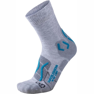 Chaussettes de Marche Uyn Women Trekking Superleggera Light Grey Turquoise