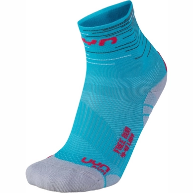 Chaussettes Uyn Women Free Run Turquoise Coral