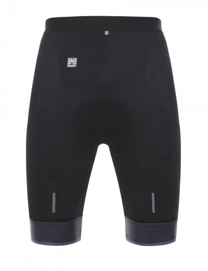 Fietsbroek Santini Men Scatto Shorts Black