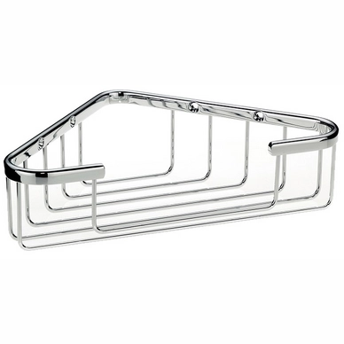 Doucherek Kela Brass 24,5 cm Hoek Silver Shining