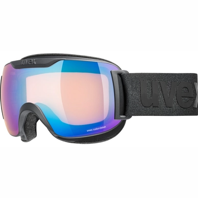 Skibril Uvex Unisex Downhill 2000 S CV Black Mat / Blue Vista