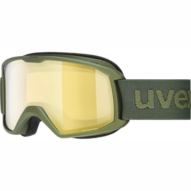 Skibril Uvex Unisex Elemnt FM S2 Croco Mat / Gold Lasergold