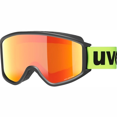 Skibril Uvex Unisex G.Gl 3000 CV Black Mat / Mirror Orange