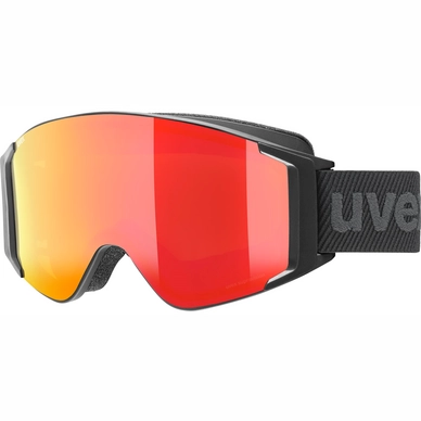 Skibril Uvex Unisex G.Gl 3000 To Black Mat  / Red