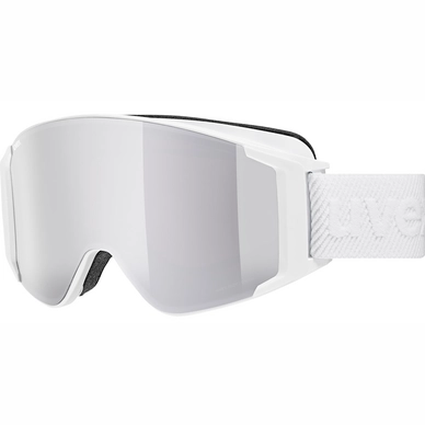 Skibril Uvex Unisex G.Gl 3000 To White Mat / Mirror Silver