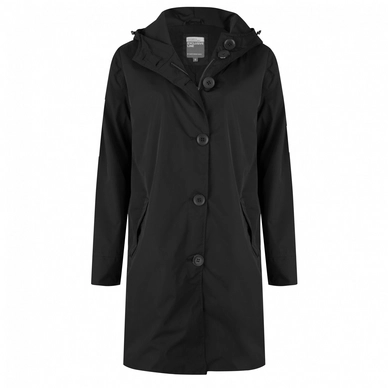 Regenjas Happy Rainy Days Soft Touch Parka Belize Black