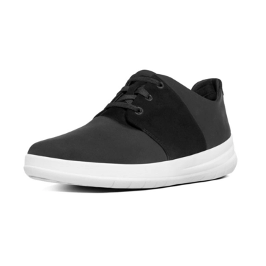 FitFlop Sporty-Pop Suede Black