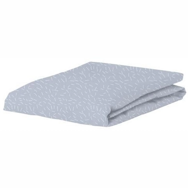 Hoeslaken Covers & Co Sprinkle Party Blue (Percal)