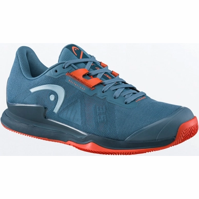 Tennisschoen HEAD Men Sprint Pro 3.5 Clay Bluestone Orange 22