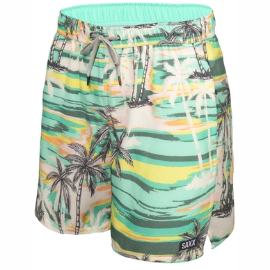 Badehose Saxx Oh Buoy 2N1 Volley 5 Green No Bad Days Herren