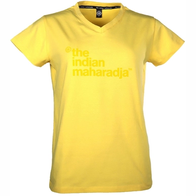 T-Shirt The Indian Maharadja Femme Fun Tee Block IM Yellow