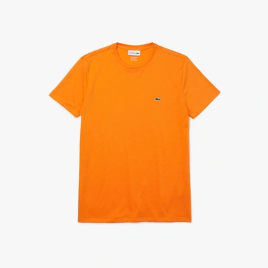 T-Shirt Lacoste Men TH6709 Crew Neck Lantern Orange