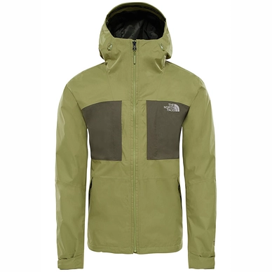 Jas The North Face Men Purna 2L Primary Green Asphalt Grey