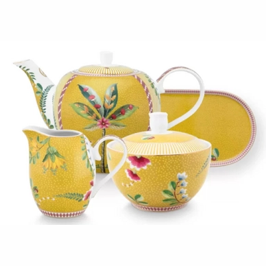 Theeset Pip Studio La Majorelle Yellow (Set van 4)