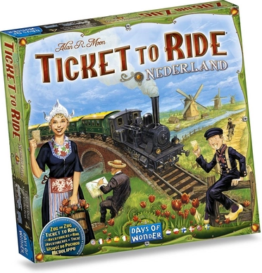 Bordspel Ticket to Ride: Nederland - Uitbreiding