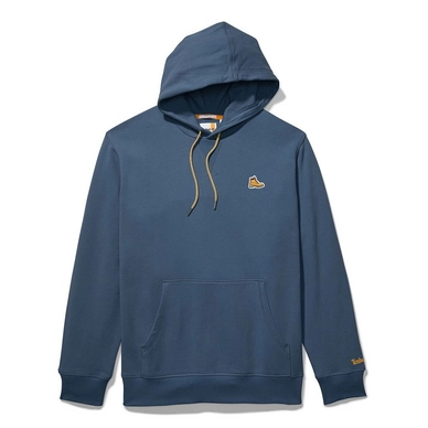 Pullover Timberland Boots Logo Hoodie Dark Denim Herren