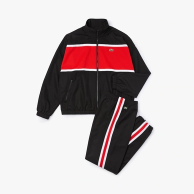 Trainingspak Lacoste Men WH1572 Sport Loose Colourblock Black / Red / White