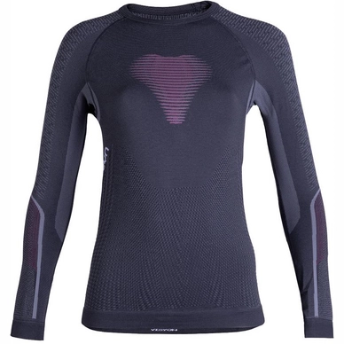 Ondershirt Uyn Women Visyon L/S Charcoal Raspberry White
