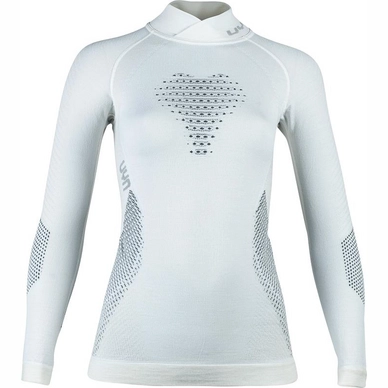 Funktionsshirt Uyn Fusyon L/S Turtleneck Women Snow White Anthracite Grey