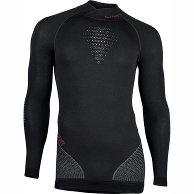 Ondershirt Uyn Men Fusyon L/S Turtleneck Caviar Beige Bordeaux