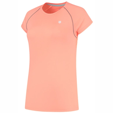 Tennisshirt K Swiss Women Hypercourt C-Neck Top Desert Flower