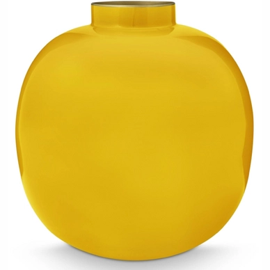 Vaas Pip Studio Metal Yellow 23 cm