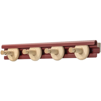 Kleiderablage Van Esch Wheels 80 Rot